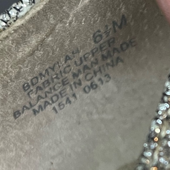Gold Peep Toe Heels - Picture 3 of 5